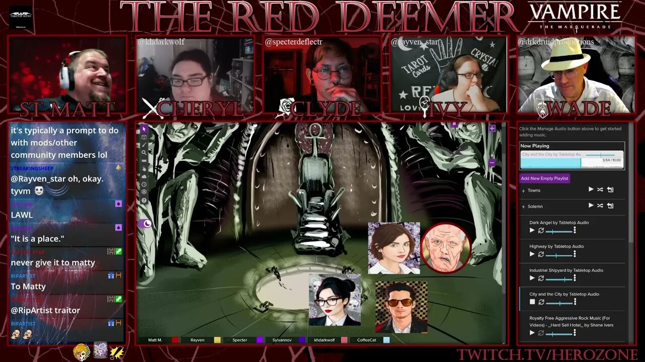 The Red Deemer - Vampire: the Masquerade Session 2/3 "Such Heights to Show You" Pt. 1