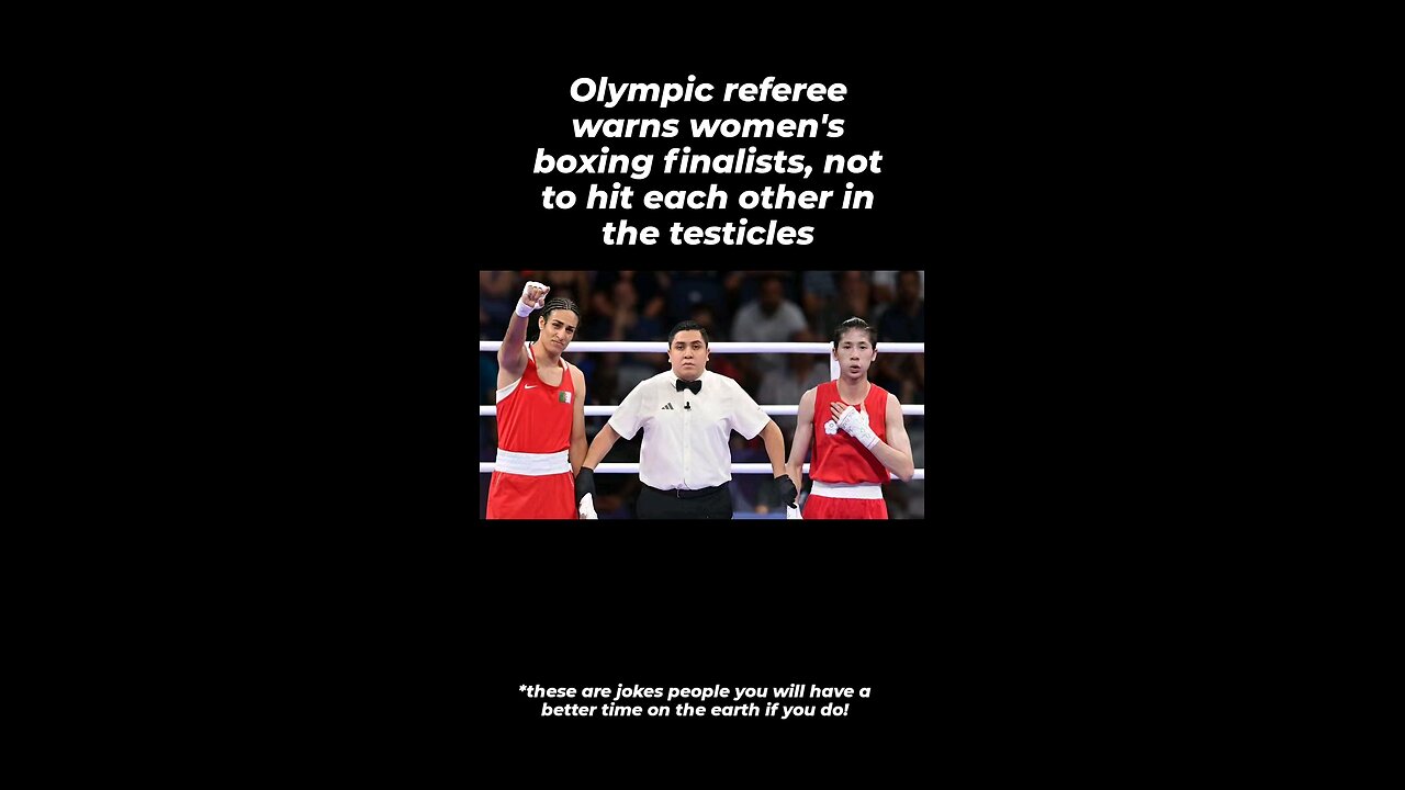 don't hit below the belt women's Olympic boxing