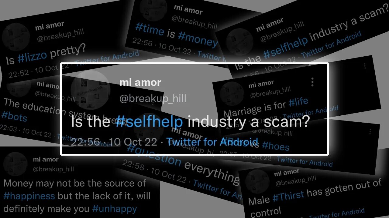 Is the #selfhelp industry a scam