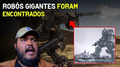 Robôs gigantes - Tartária - Atlântida - Mundo resetado - Elo perdido - Disco voador - UFO OVNIs
