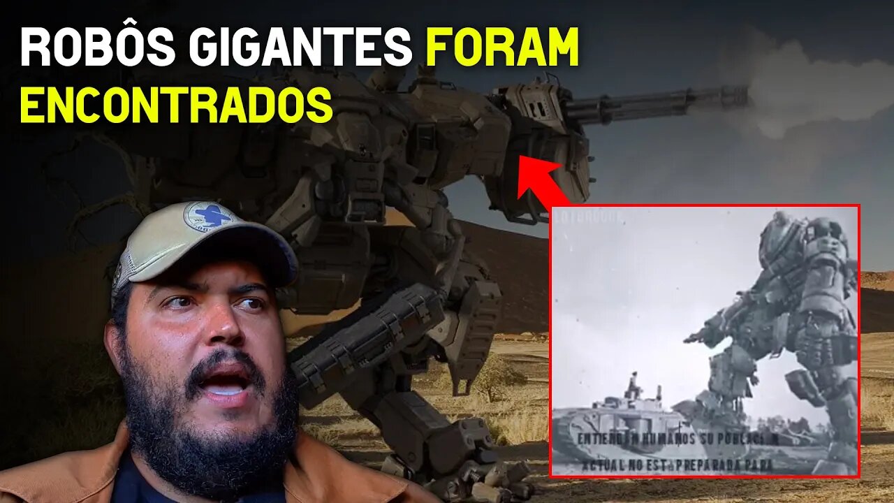 Robôs gigantes - Tartária - Atlântida - Mundo resetado - Elo perdido - Disco voador - UFO OVNIs