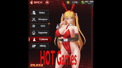 Mobile game Action Taimanin KOUSUKA sHIzurugameplay