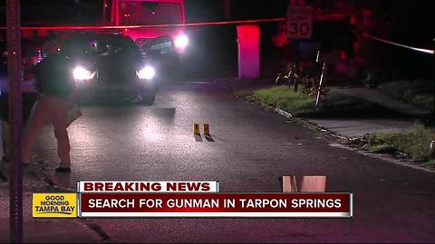 Bystander shot in Tarpon Springs neighborhood