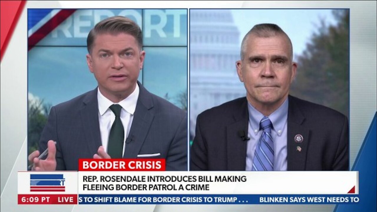 REP. ROSENDALE INTRODUCES BILL MAKING FLEEING BORDER PATROL A CRIME