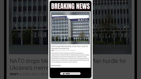 News Bulletin | Ukraine's Path to NATO Just Got Shorter - Summit to Follow
