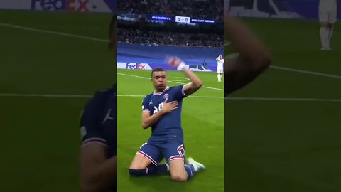 Six years of K Mbappe celebrations in the Champions League 🤩🔥 UCL #shorts #clips #football #feeds