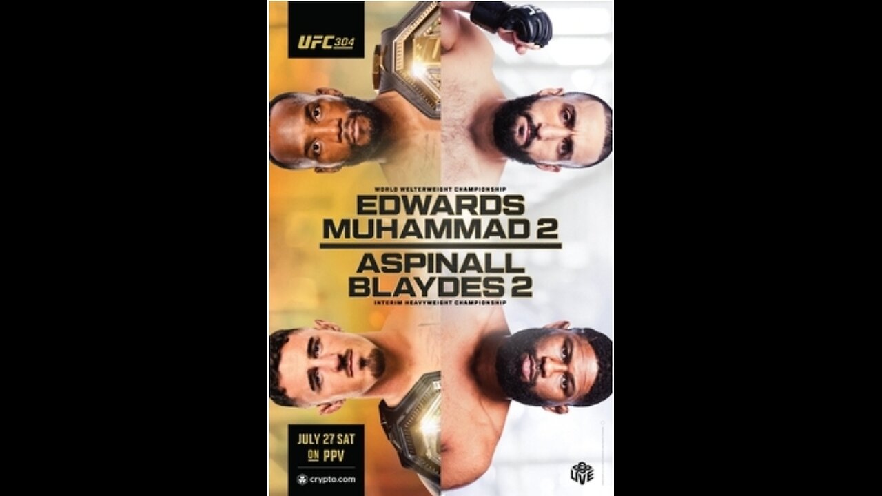 UFC 304 MAIN CARD PREDICTIONS!