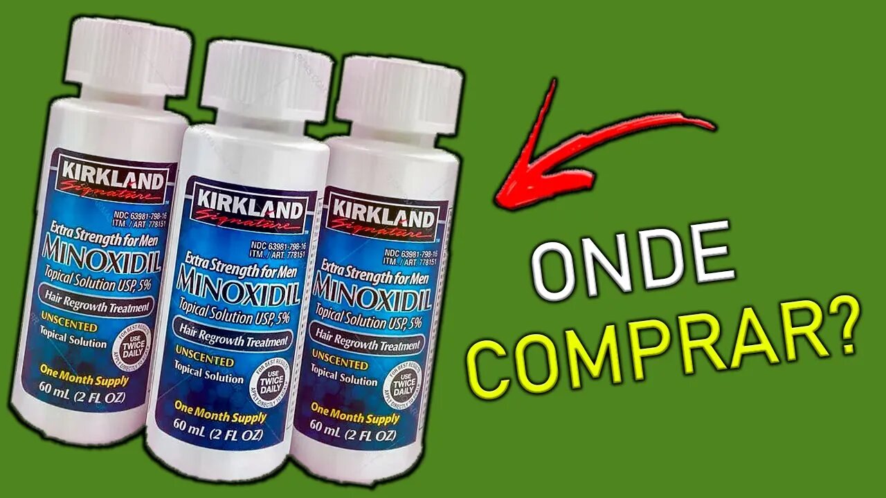 ONDE COMPRAR MINOXIDIL KIRKLAND OFICIAL ✅️ *no Brasil*🔥