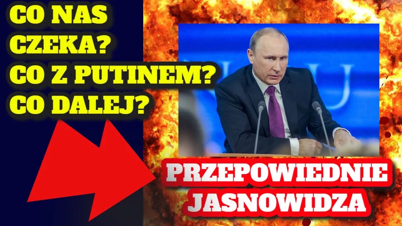 WIZJA PUTINA. WIECZÓR Z JASNOWIDZEM. JASNOWIDZ WOJCIECH GLANC ZAPRASZA.