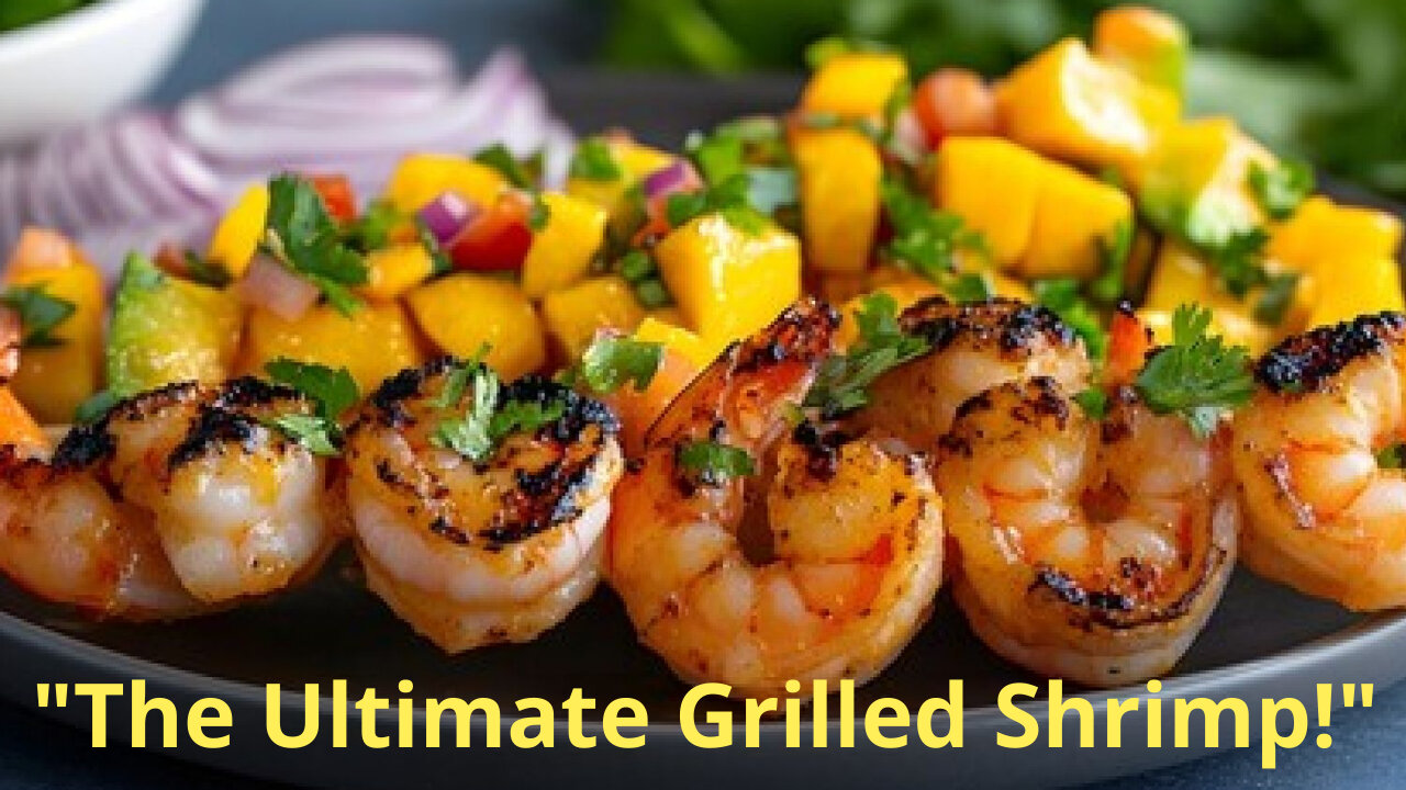 Honey & Saffron Grilled Shrimp – Smoky, Sweet, & Irresistible!