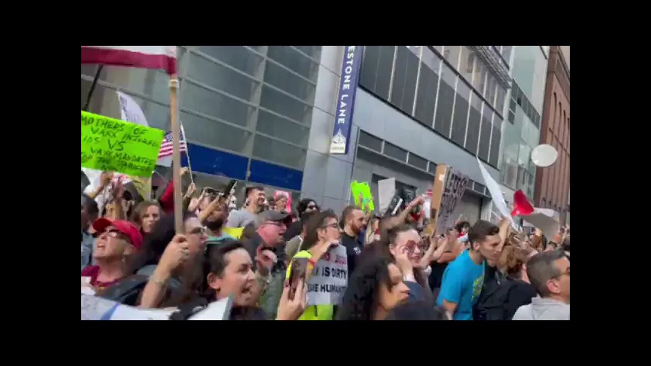 Defund The Media! Manhattan Protest