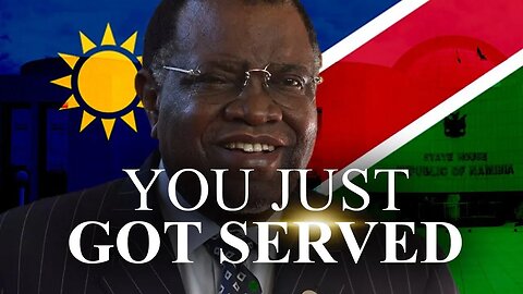 Namibia President Embarrasses German Politician In Front Of The World