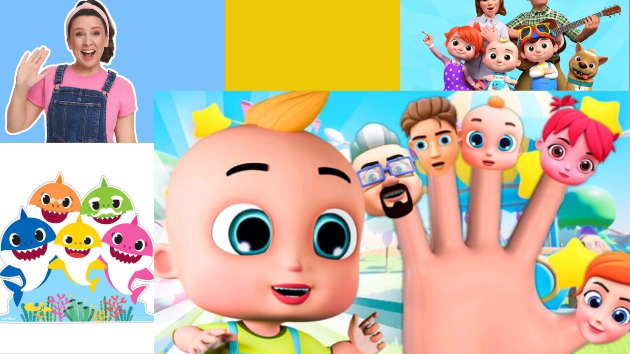 Finger Family Song | Nursery Rhymes & Kids Songs