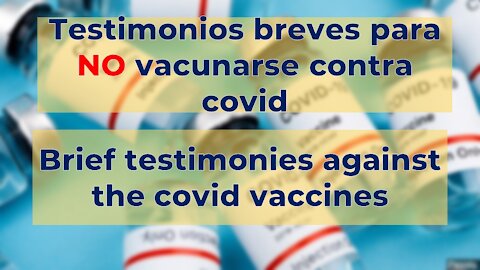 [SUBs ESÑ] Testimonio en un jurado y de un hombre de Arizona contra las vacunas-covid