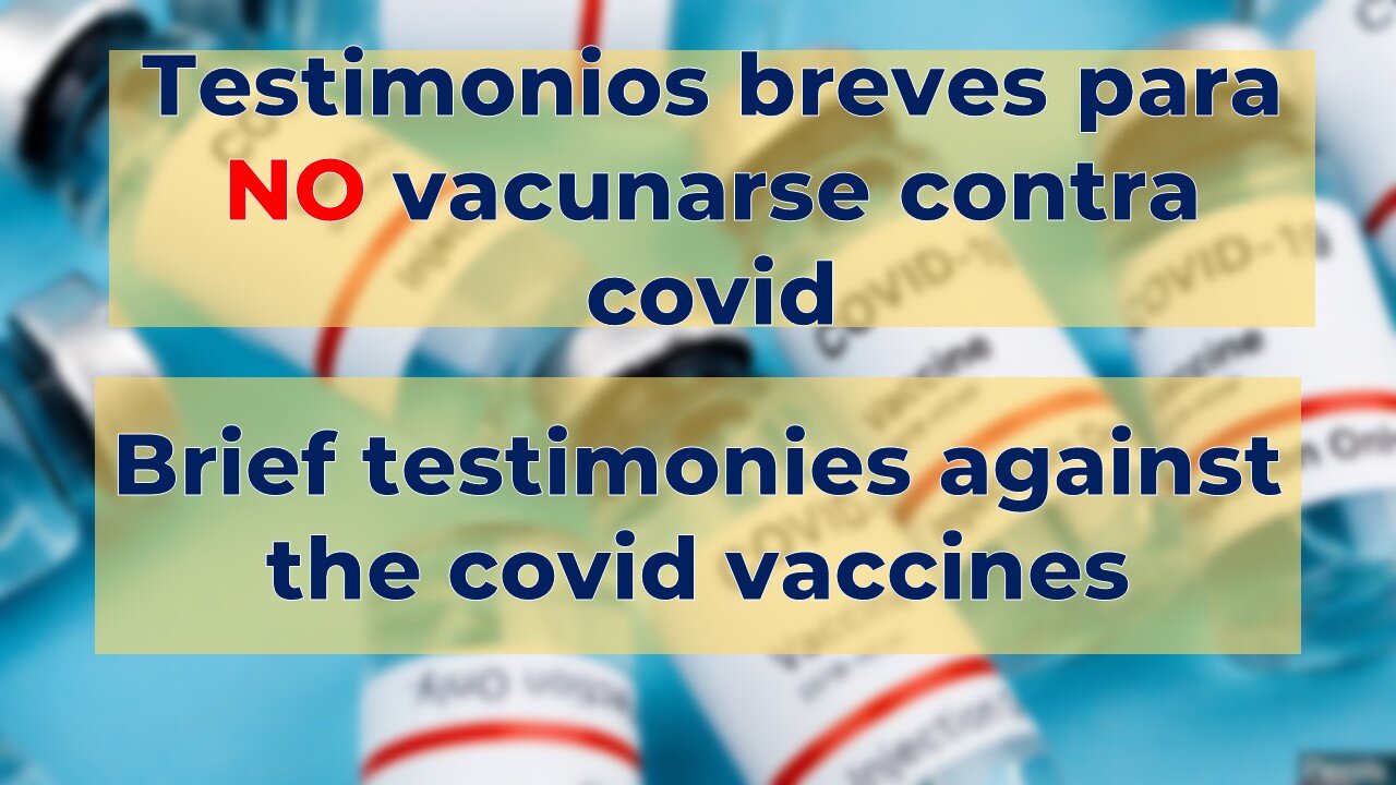 [SUBs ESÑ] Testimonio en un jurado y de un hombre de Arizona contra las vacunas-covid