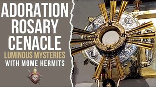 Live Adoration Rosary Cenacle with Luminous Mysteries