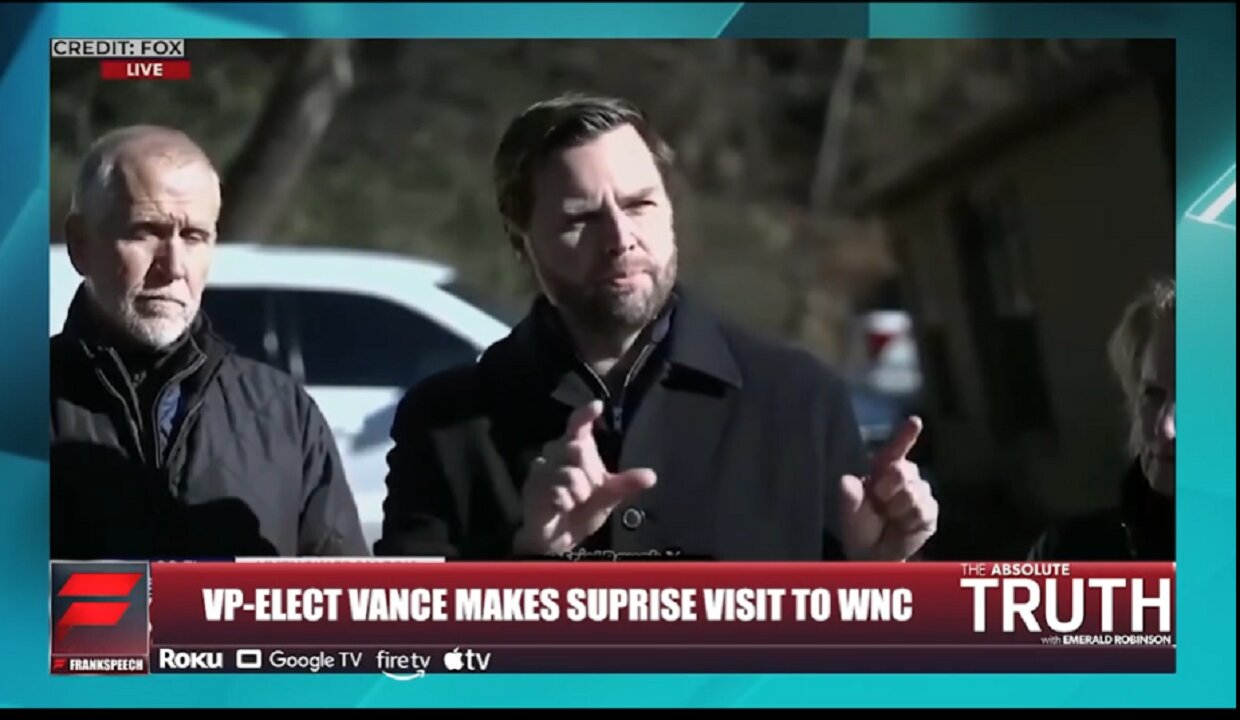 JD VANCE MAKES A SURPRISE VISIT TO WNC