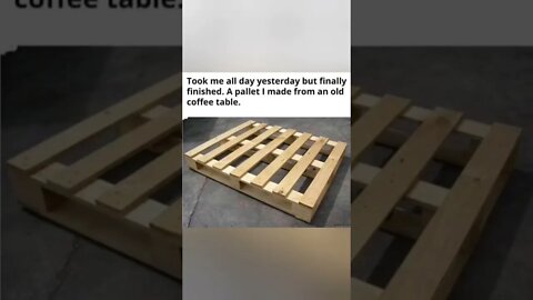 pallet table