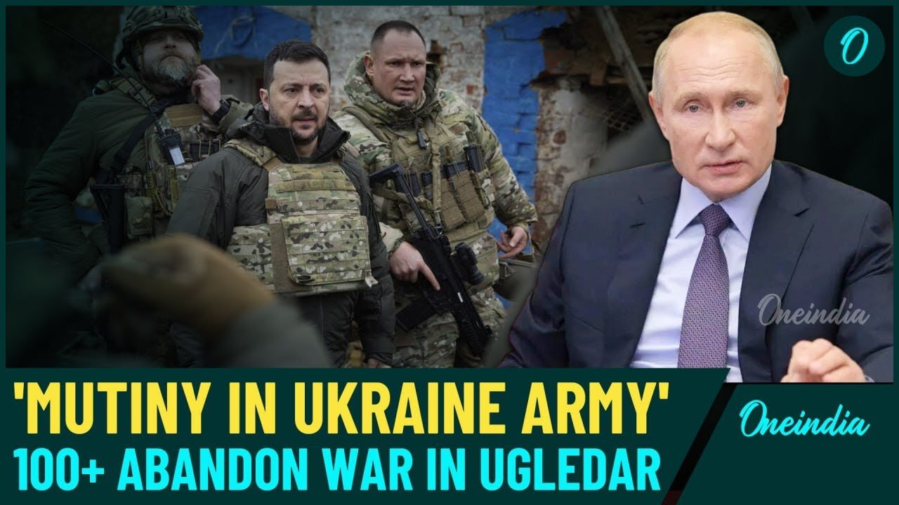 Ukraine in Rebellion? Hundreds Of Soldiers Ditch War Against Putin As Zelensky Loses Control| Watch