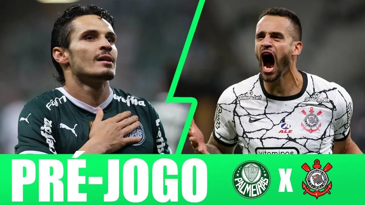 PRÉ-JOGO PALMEIRAS X CORINTHIANS AO VIVO! DERBY É AQUI!