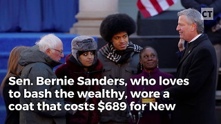 "Socialist" Bernie Sanders Caught in $700 Coat