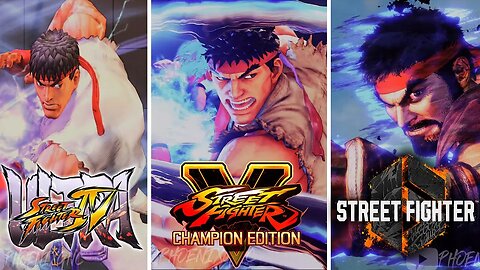 USF4 vs SF5 vs SF6 - CRITICAL ART COMPARISON (PS5)✔️4K ᵁᴴᴰ 60ᶠᵖˢ