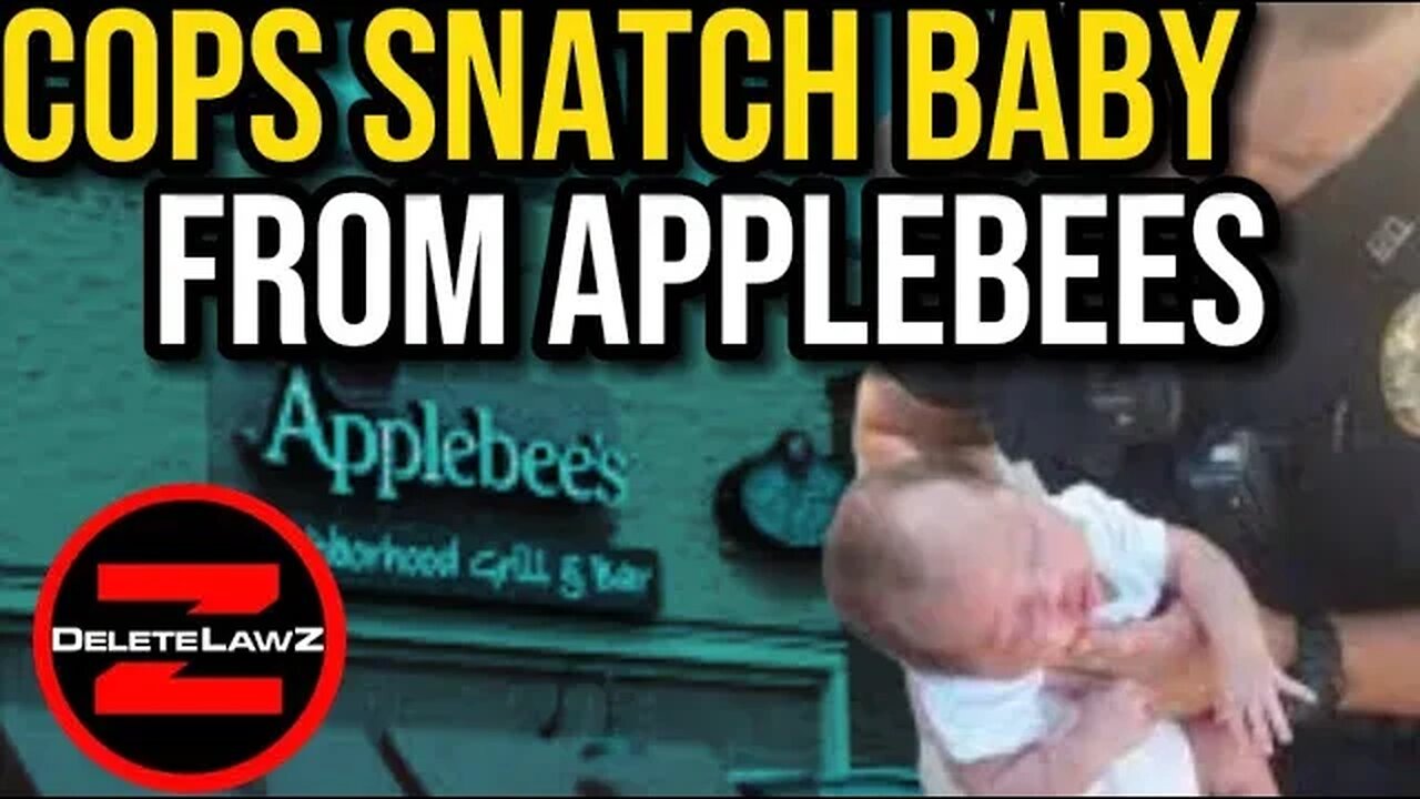 #Cops Snatch Baby in Kenosha, Wisconsin AppleBees