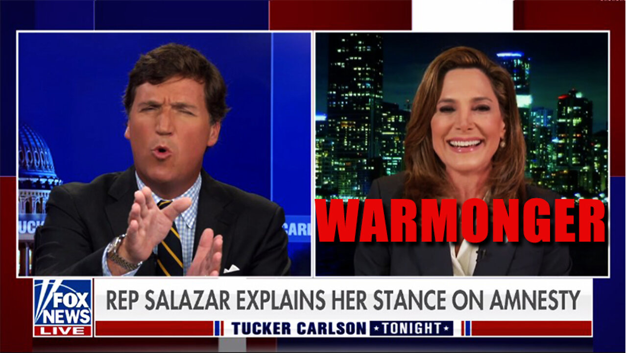 TUCKER: HEATED DEBATE WITH REP MARIA SALAZAR OVER ARMING UKRAINE