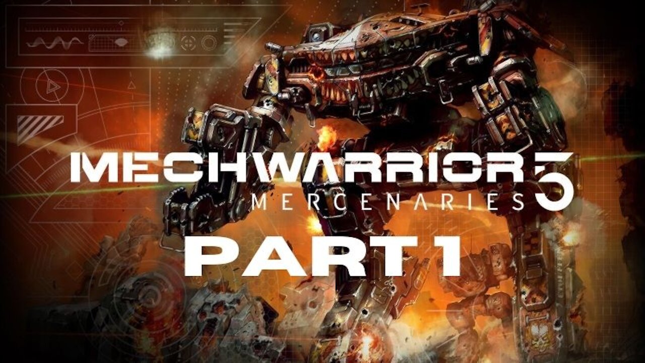 MechWarriors 5: Mercenaries part 1 - Chicks Dig Giant Robots(with Azuerus Blaze and DisgruntleDevil)