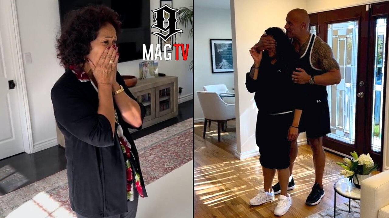 The Rock Surprises Mom & Cousin With New Homes! 🏡