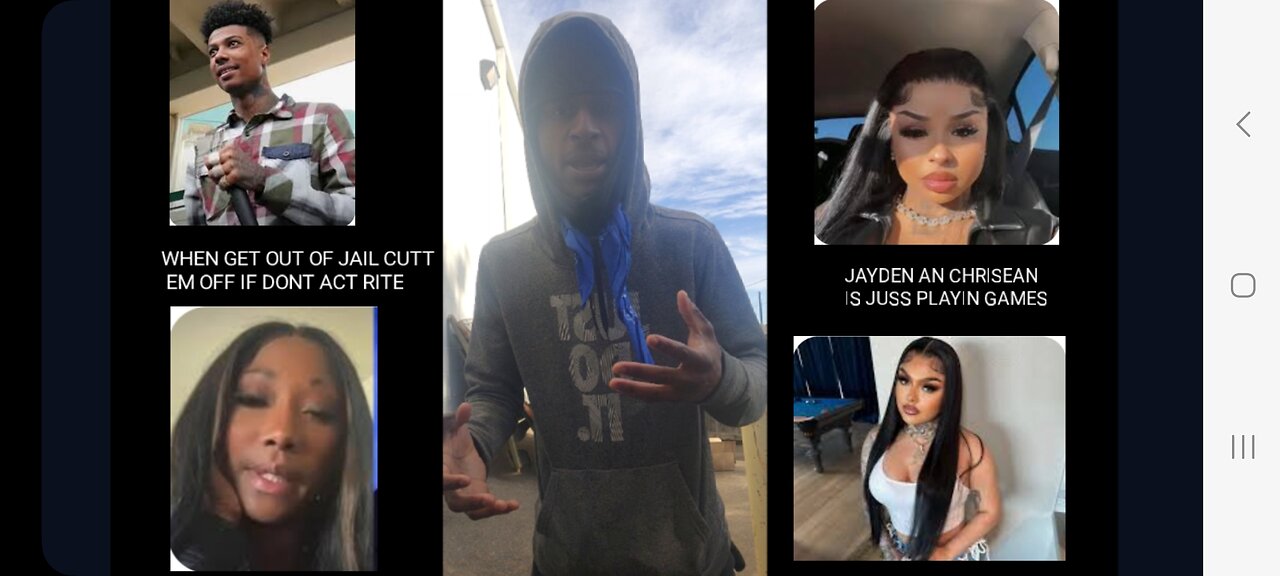 BLUEFACE WHEN GET SET IT STRAIGHT JAYDEN AN CHRISEAN ROCK PLAYIN KLARISSA TALM💪🏾🔵