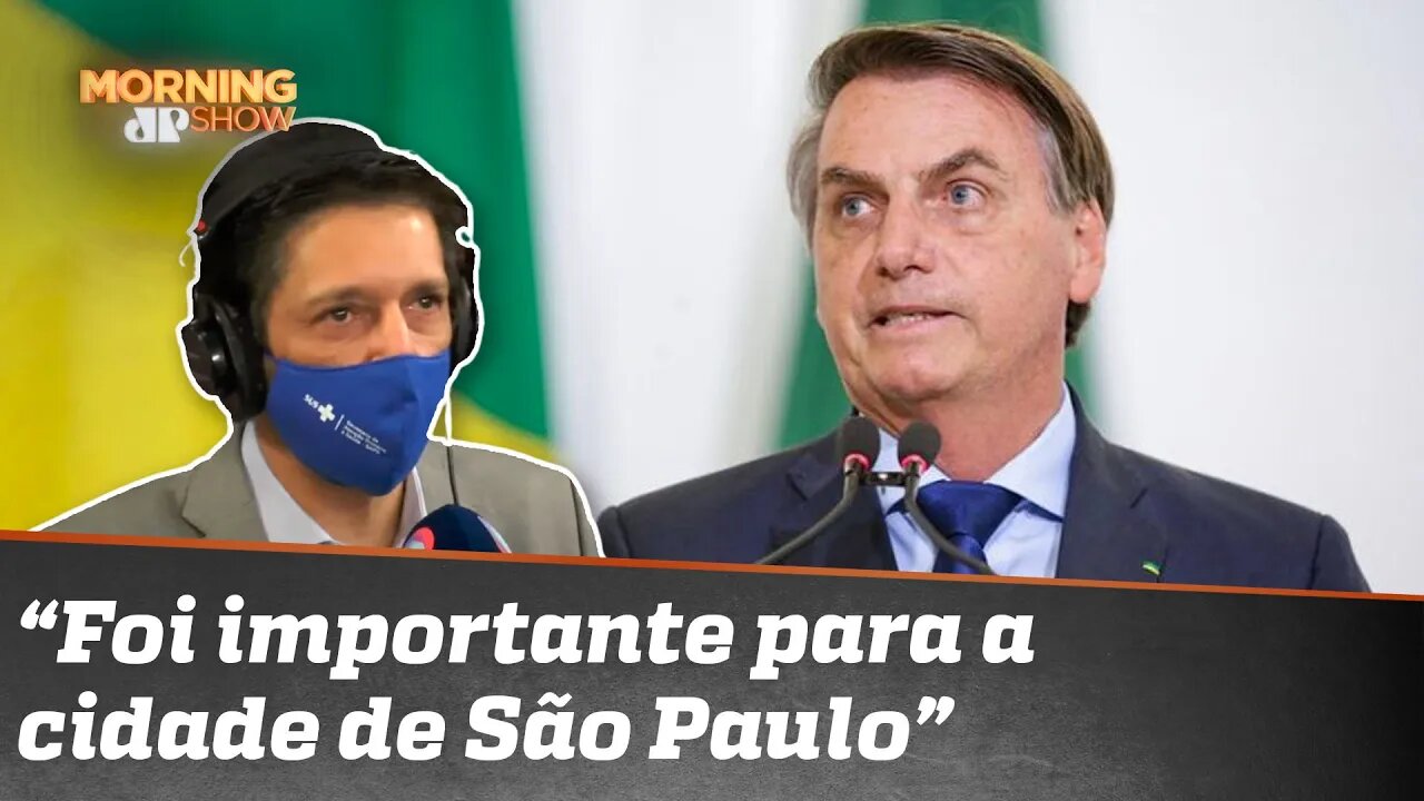 Ricardo Nunes fala sobre encontro com Bolsonaro