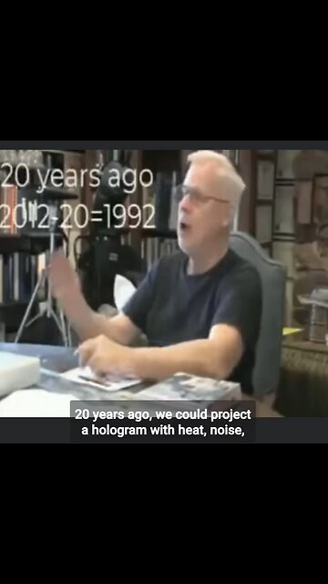 Tiny clip, huge implications: Was the plane we saw on 9-11 a hologram?