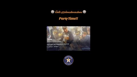 ⚾️ AL West Champs! Again! ⚾️ Party in H-Town 09/24/2024