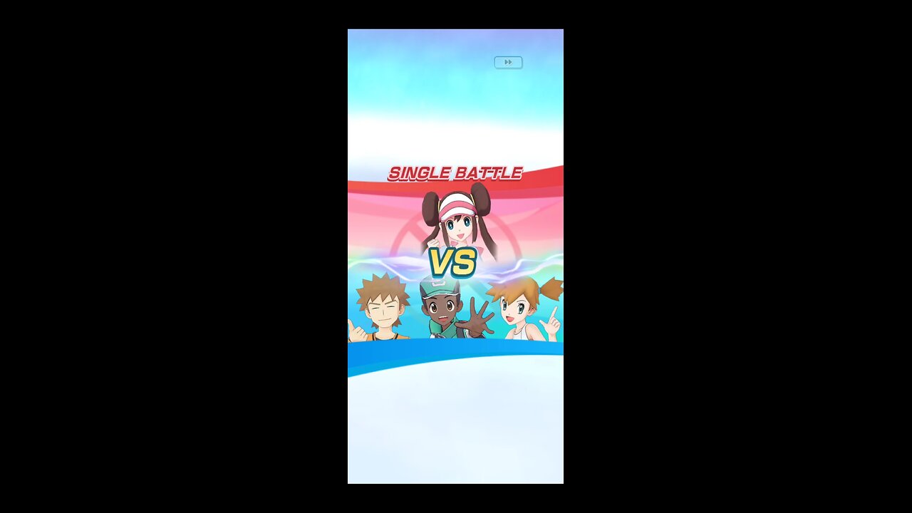 Pokemon Masters EX-battle 1st gym leader Rosa