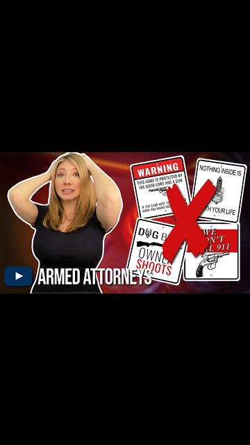 Take Down Your Funny Gun Signs #Shorts