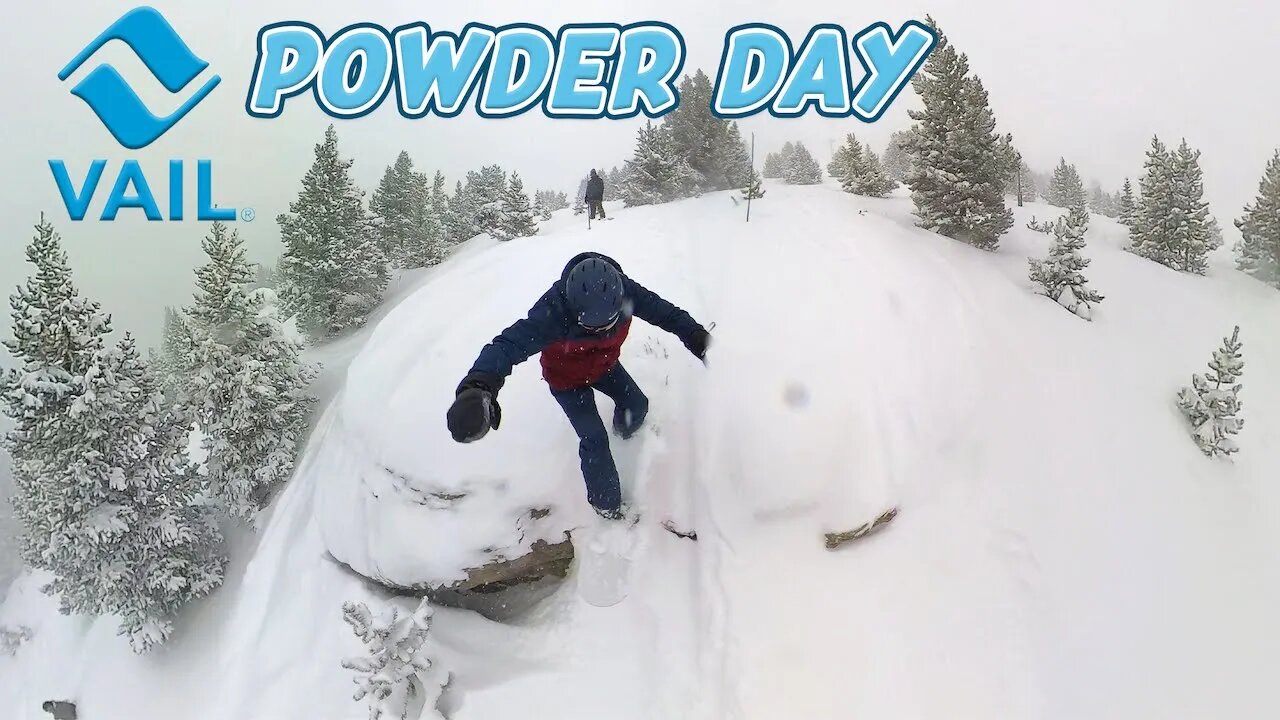 EPIC POWDER DAY AT VAIL'S BACK BOWLS