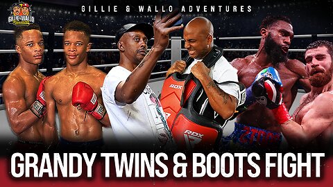 JARON "BOOTS" ENNIS FIGHT NIGHT & GRANDY TWINS GYM SESSION