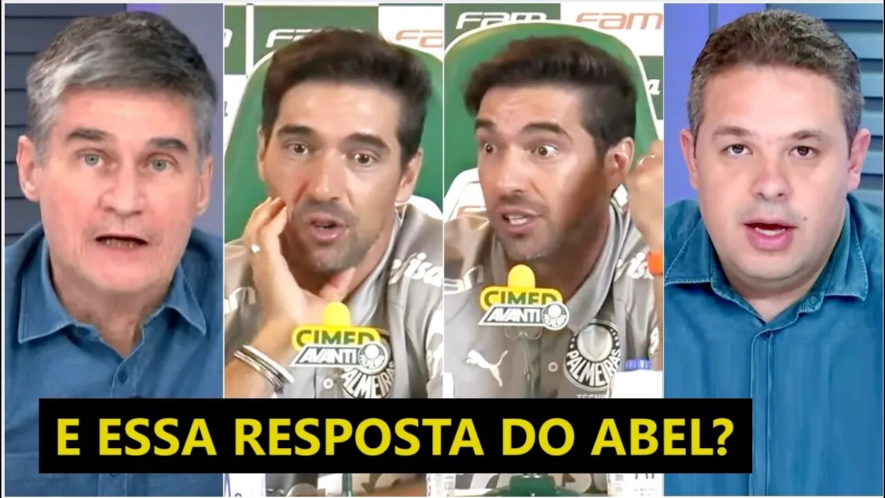 E AÍ? VAI SAIR do Palmeiras? OLHA o que Abel Ferreira RESPONDEU que PROVOCOU DEBATE após COLETIVA!