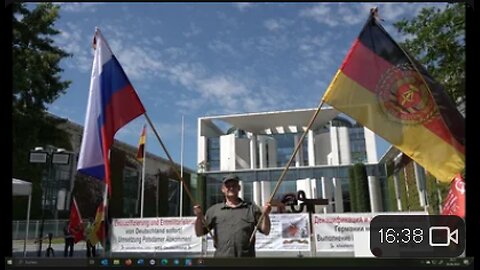 Eröffnung Kundgebung für die Entnazifizierung & Entmilitarisierung von Deutschland! 29.06.2024
