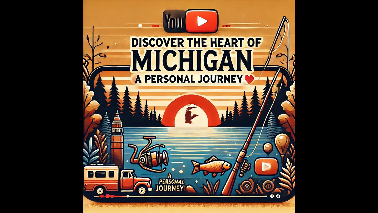 Discover the Heart of Michigan ❤️ - A Personal Journey! 🎣