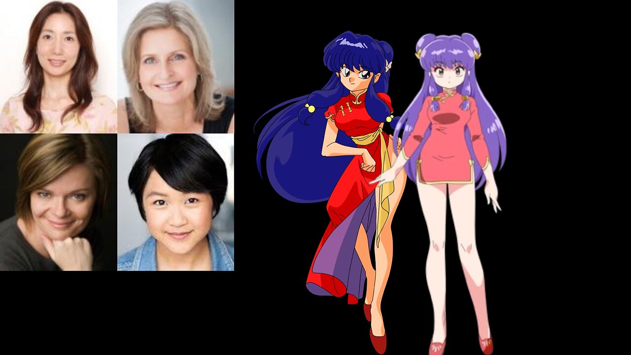 Anime Voice Comparison- Shampoo (Ranma 1/2)