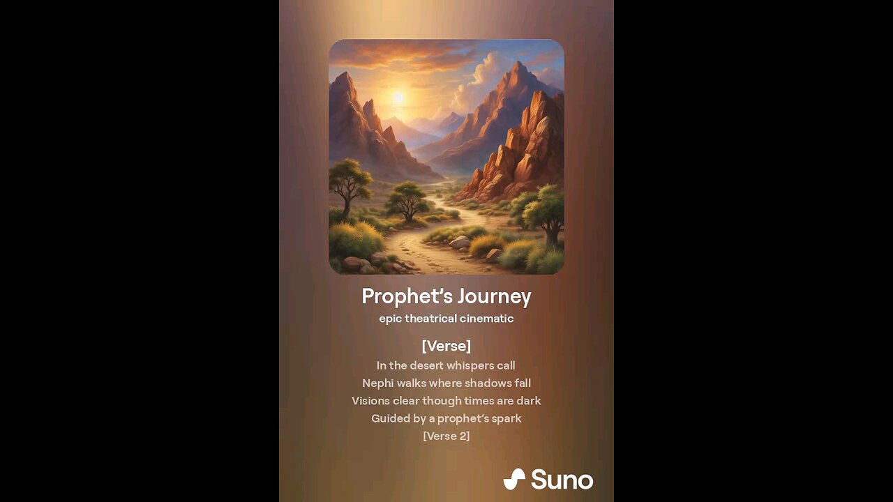 Prophet’s Journey