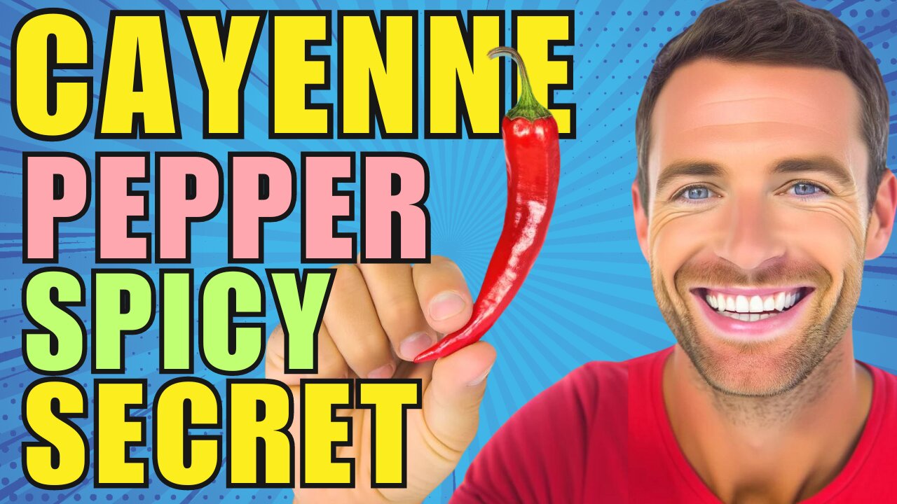 THE POWER OF CAYENNE PEPPER FOR LONGEVITY MUST SEE!