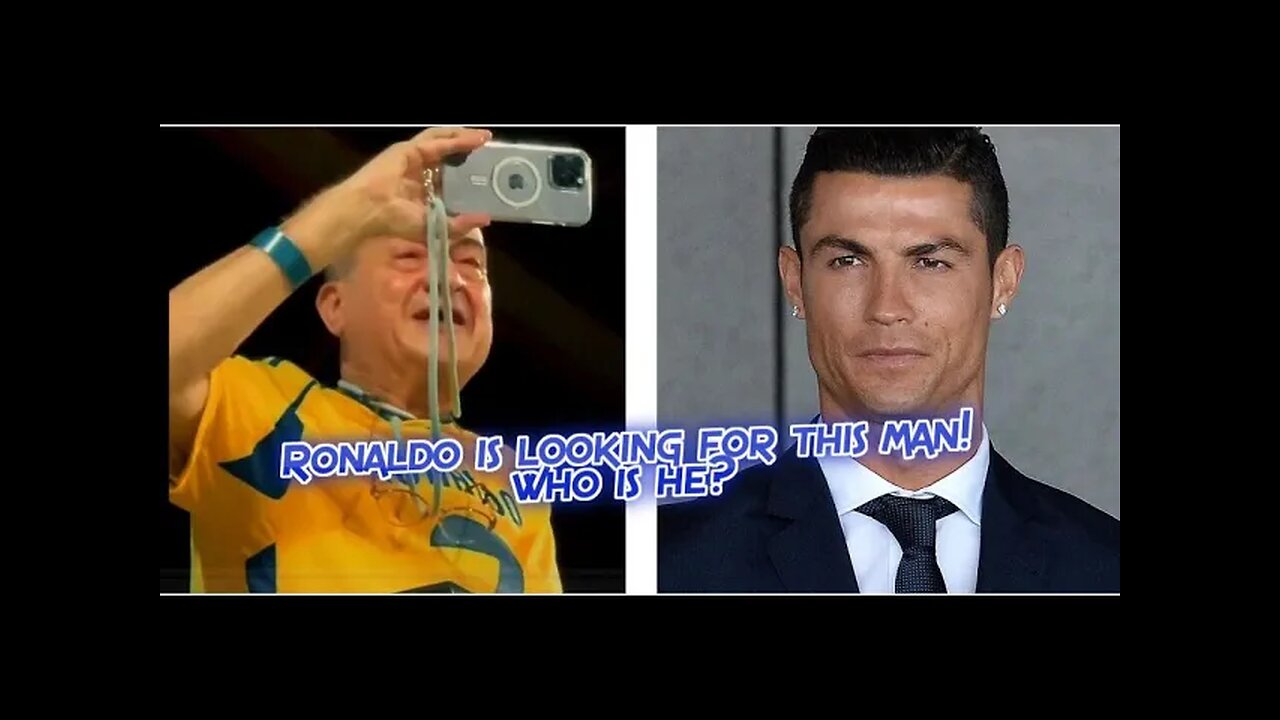 Cristiano Ronaldo asks people everywhere on his twitter account to help him find this man