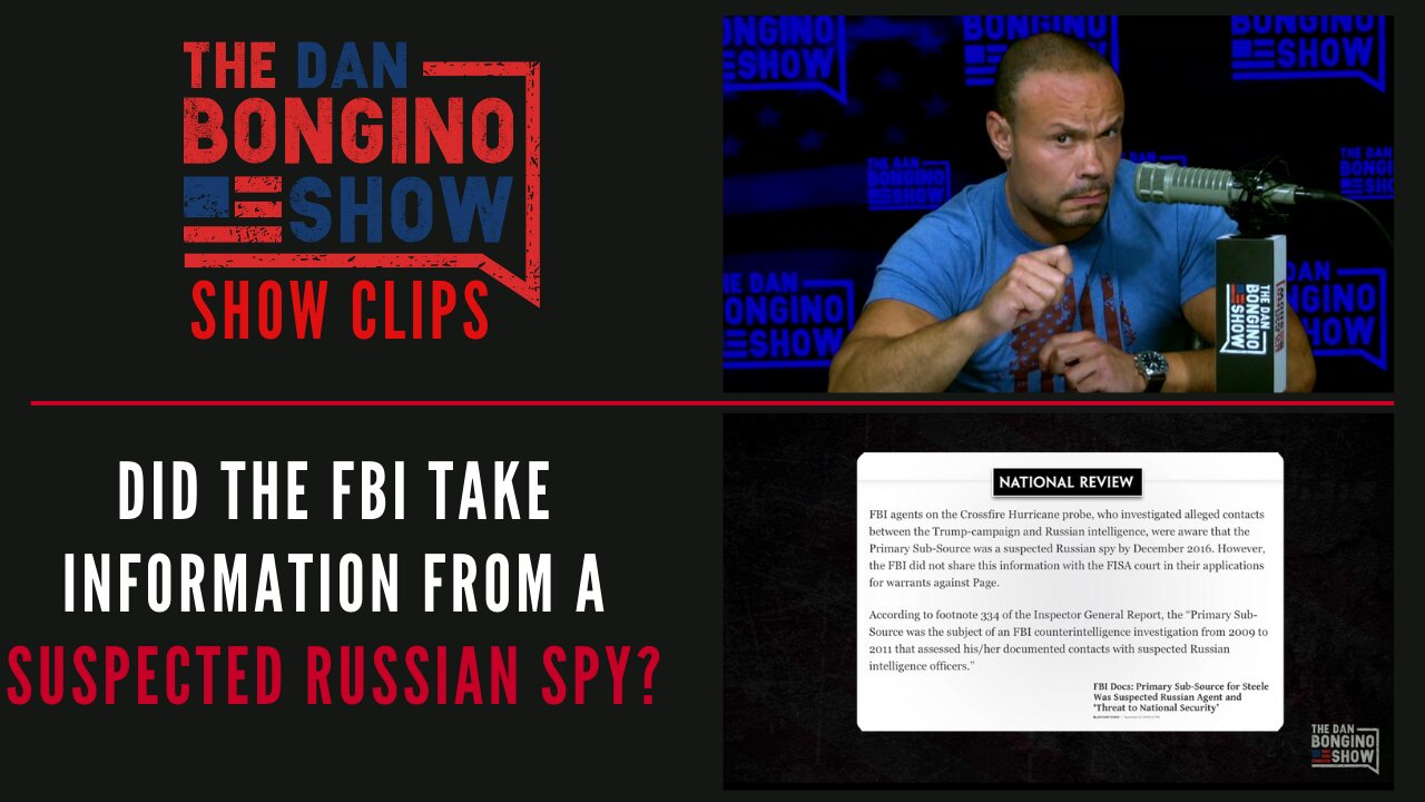 Did the FBI take information from a suspected Russian spy?