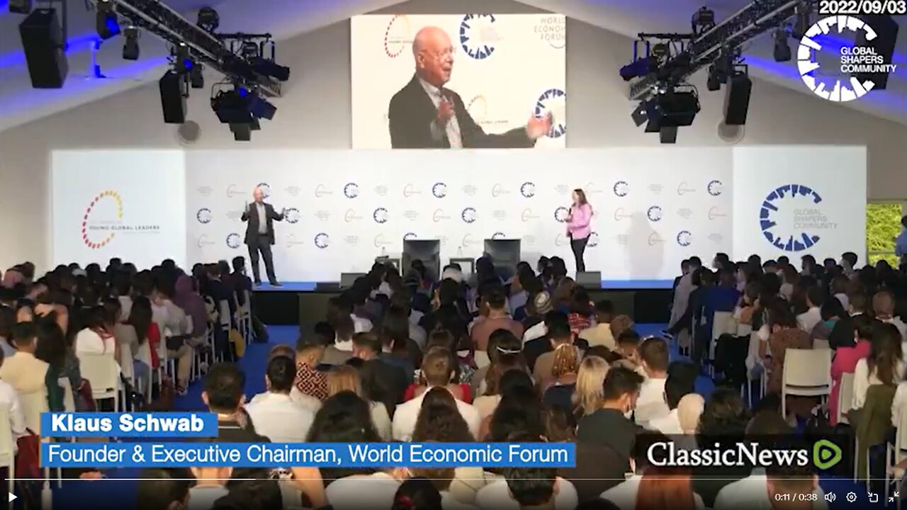 "LEAKED VIDEO" OF KLAUS SCHWAB (WEF) OFFERING NEW RECRUITS AI IMMORTALITY!!!