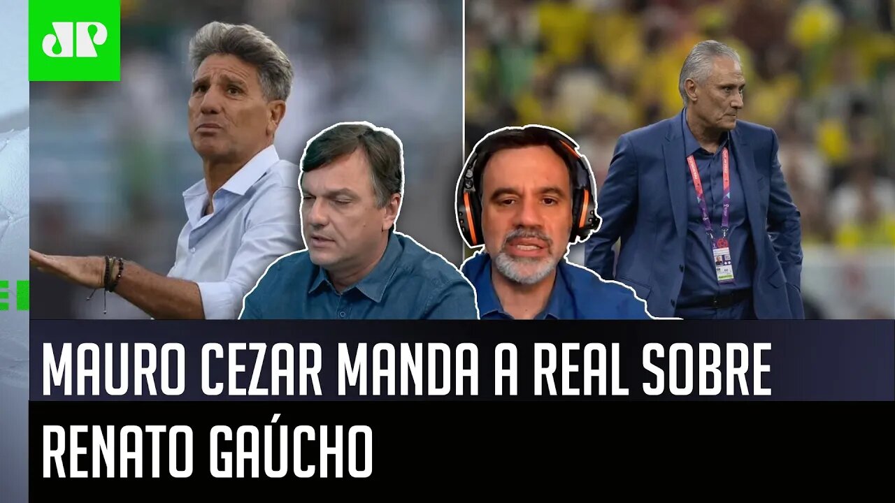 "Ele não tem CRIATIVIDADE, o MESMO DISCURSO…" Mauro Cezar FALA TUDO sobre AFIRMAÇÃO de Renato Gaúcho