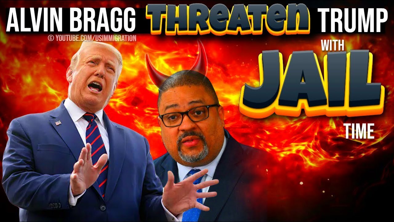 BREAKING🔥 Alvin Bragg Vs Trump! Hush Money Trial🚨Bragg Threatens Trump: Contempt Charges & Jail Time