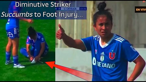 Diminutive Striker Succumbs to Foot Injury